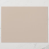 Make-up Artiest Kapper Zakelijk Logo QR Code Flyer (Achterkant)