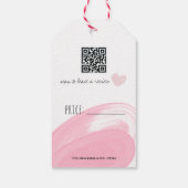 Make-up Artiest Lashes Brow Pink Lash Cleanser Pri Cadeaulabel (Achterkant)