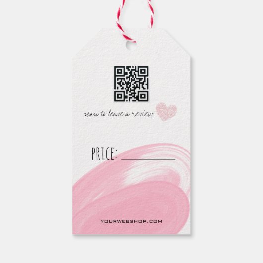 Make-up Artiest Lashes Brow Pink Lash Cleanser Pri Cadeaulabel (Achterkant)