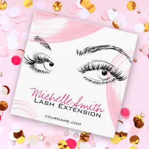Make-up Artiest Lashes Brows Wit Afspraakkaart Afsprakenkaartje