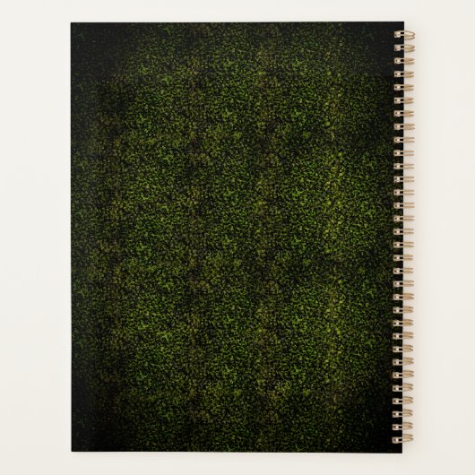 Make-up Artiest Neon Boxwood Cosmetoloog Planner (Achterkant)