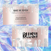 Make-up Artiest Platinum Glitter Drips Metallic Pi Visitekaartje