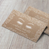 Make-up Artiest Rustieke Babys Ademhaling Bloemen  Visitekaartje