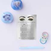 Make-up Artiest Schoonheidssalon Wimpers Flyer Zil (Enkel)