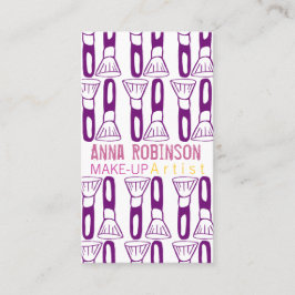 make-up artiest visitekaartje