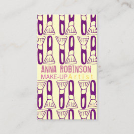 make-up artiest visitekaartje