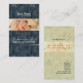 Make-up artiest - Visitekaartjes (Voorkant / Achterkant)