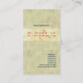 Make-up artiest - Visitekaartjes (Achterkant)