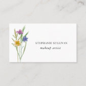 Make-up Artiest Wildflower Visitekaartje (Voorkant)