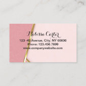 Make-up Artiest Wimper Extensies Wimpers Brows Visitekaartje (Achterkant)