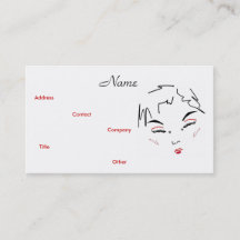 make-up artikel Trendy III Visitekaartje