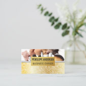 Make-up Artist Assorted Brushes Visitekaartje (Staand voorkant)