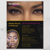 Make-up Artist Cursus Custom Flyer (Voorkant)