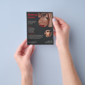 Make-up Artist Custom Flyer (Hand)