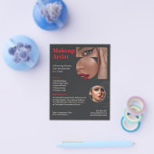 Make-up Artist Custom Flyer (Enkel)