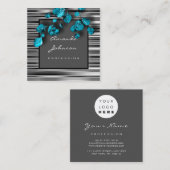 Make-up Artist Event Planner Consulting ingelijst  Vierkante Visitekaartje (Voorkant / Achterkant)