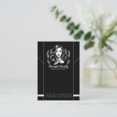 Make-up Artist Haar Stylist Modern Ketting Display Afsprakenkaartje (Staand voorkant)