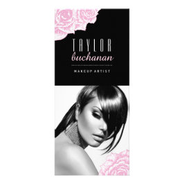 Make-up Artist Menu Rack Kaart