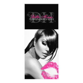 Make-up Artist Menu Rack Kaart