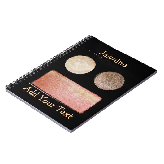 Make-up Artist Palette - Gezicht Notitieboek (Linkerzijde)