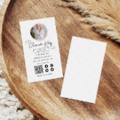 Make-up Artist Professionele scanbare QR-code Visitekaartje