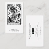 Make-up Artist Tarot Visitekaartje (Voorkant / Achterkant)