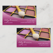 Make-up Artist Visitekaartje (Voorkant / Achterkant)