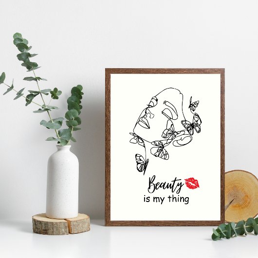 Make-up Artist Wall Art, schoonheidssalon voor sch Poster