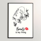 Make-up Artist Wall Art, schoonheidssalon voor sch Poster