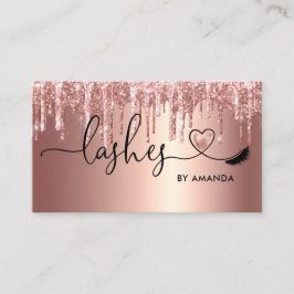 Make-up artist wenkbrauw ogen wimpers hart visitekaartje