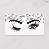 Make-up artist Wink Eye Beauty Salon Diamonds Visitekaartje (Voorkant)