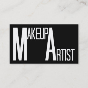 Make-up Artist Word Visitekaartje