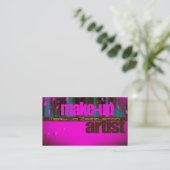 make-up artistiek Visitekaartje (Staand voorkant)