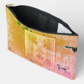 Make-up Bag "Al dat glitter is niet goud" Etui (Open)