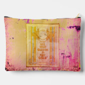 Make-up Bag "Al dat glitter is niet goud" Etui (Achterkant)