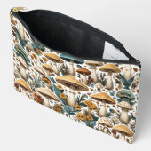 Make Up Bag Mushroom Makeup Bag Handmade Aesthetic Etui (Open)