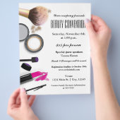Make-up & Beauty Chic Glam Evenement Flyer Poster (Hand)