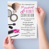 Make-up & Beauty Chic Glam Evenement Flyer Poster (Hand)