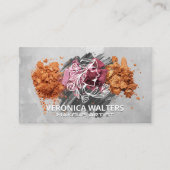 Make-up beauty Logo | Cosmetica Klantenkaartje (Voorkant)