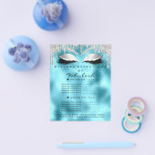 Make-up Beauty SilverOcean Glitter Prijslijst Wimp Flyer (Enkel)