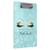 Make-up Beauty Studio Lashes Blauw Goud Klembord (Rechts)