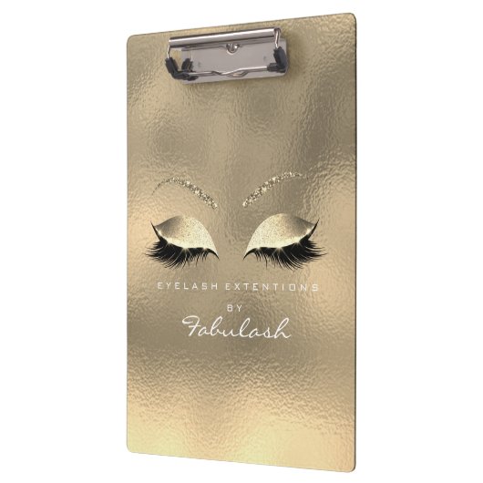 Make-up Beauty Studio Lashes Goud Wit Klembord (Links)