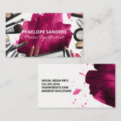 Make-up borstels en Kit | Brushed Foundation Visitekaartje (Voorkant / Achterkant)