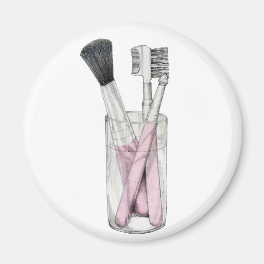 Make-up borstels magneet (Voorkant)