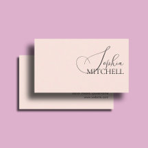 Make-up Boutique Meisjesachtig Script Minimaal Roz
