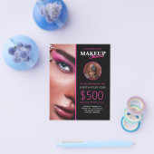 Make-up Classes Aangepaste flyer (Enkel)