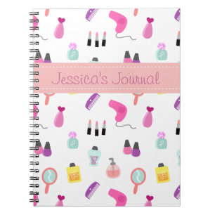 Make-up, Cosmetica, Schoonheid, Verzorging Patroon Notitieboek
