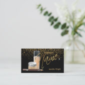 Make-up cosmetica visitekaartje (Staand voorkant)