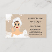 Make-up en Visitekaartje (Achterkant)