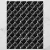 Make-up Flyer Kapsalon Satin Diamonds Zwart Wit (Achterkant)